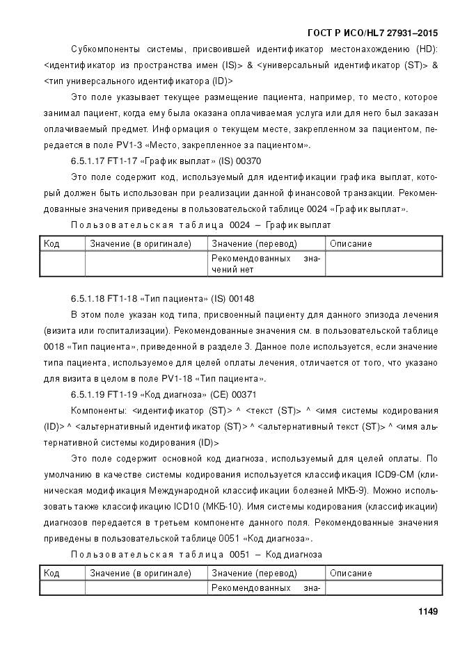 ГОСТ Р ИСО/HL 7 27931-2015, страница 1156